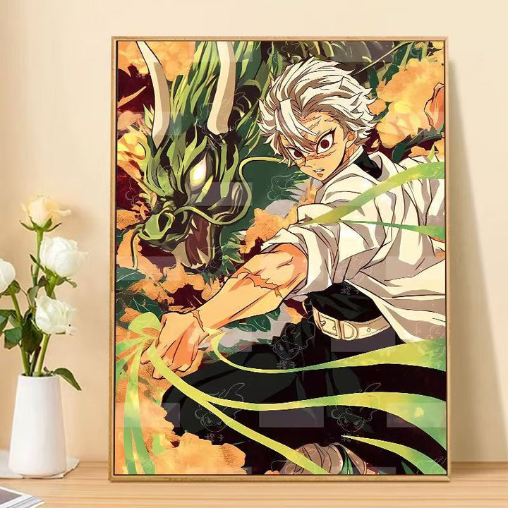 Fantasy Warrior Canvas Art Print Bowlift