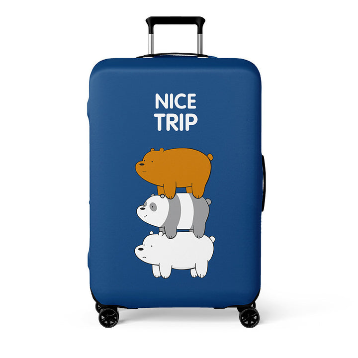 Unisex suitcase with stylish animal motif Bowlift