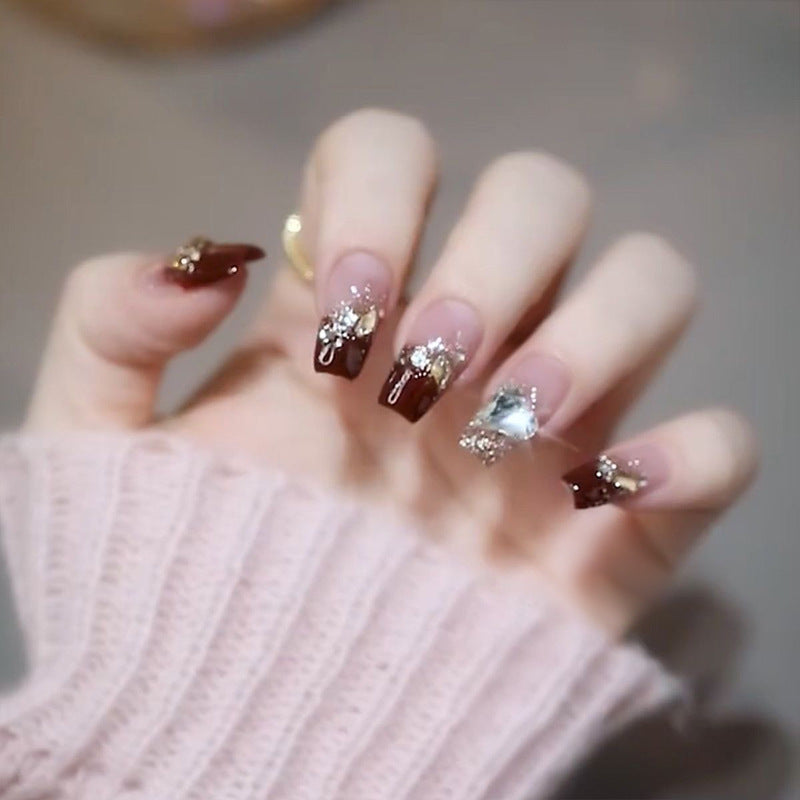 Decorative Press-On Nail Art Set Bowlift
