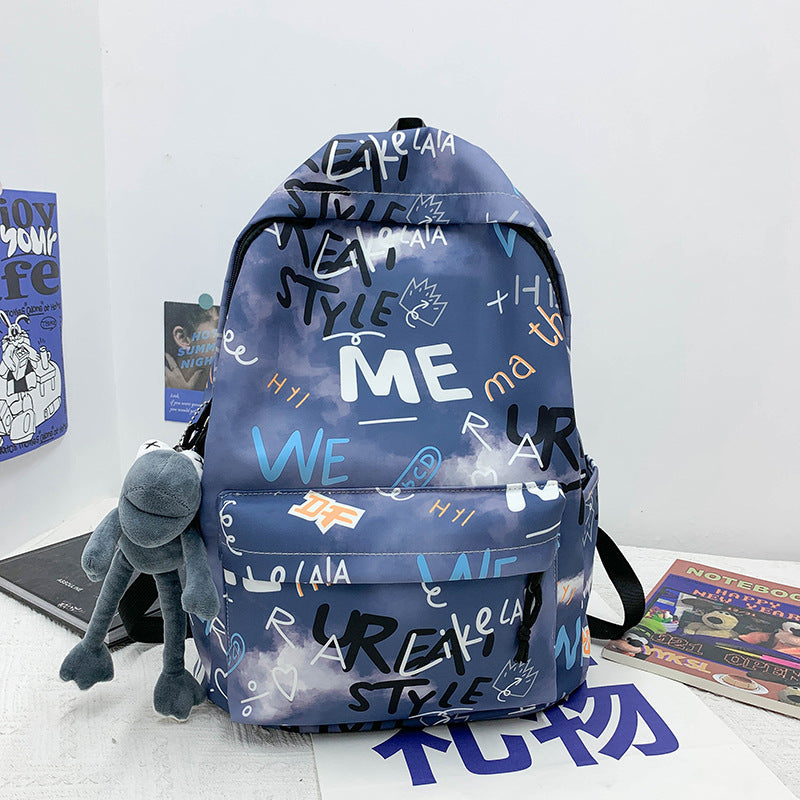 Stylish Graphic Print Backpack