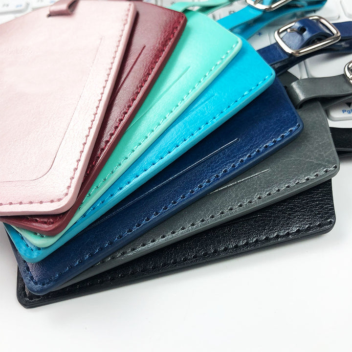 Leather Luggage Tag Bowlift