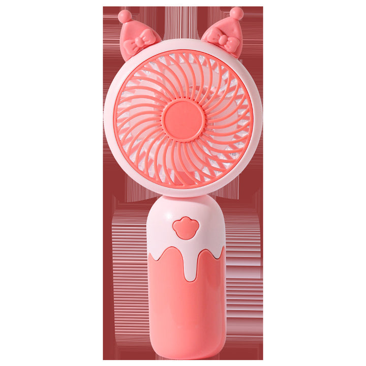 Unisex Cartoon Hand Fan with Cute Animal Design Bowlift