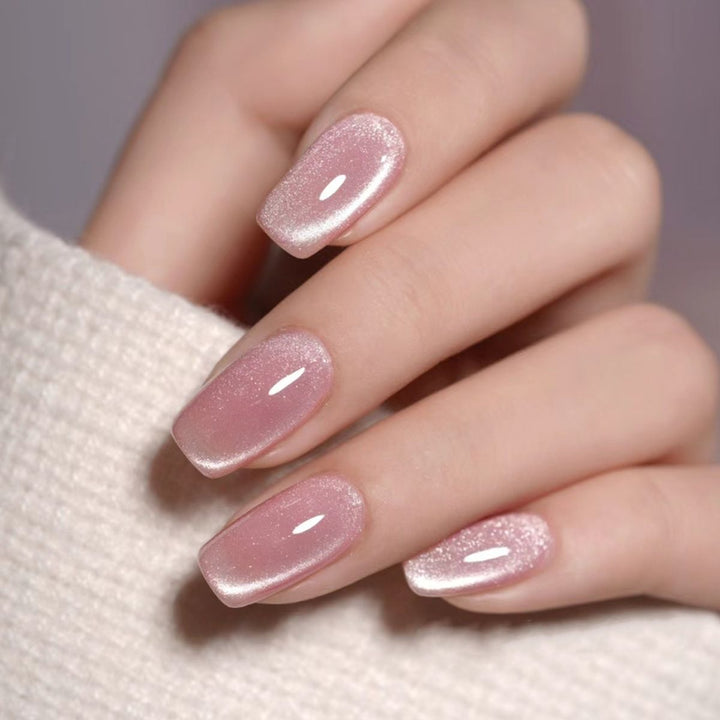 Artificial nails with modern night motif Bowlift