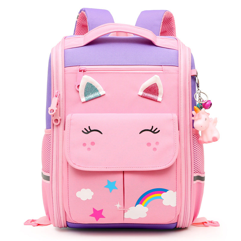 Rollable school backpack with cute animal design Bowlift