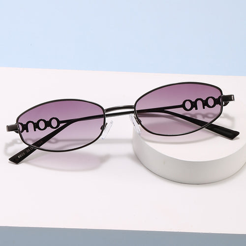 Fashionable Sunglasses in Elegant Oval Design Bowlift