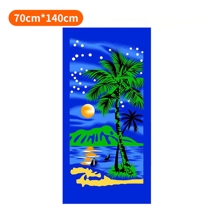 Beach towel with maritime anchor design Bowlift