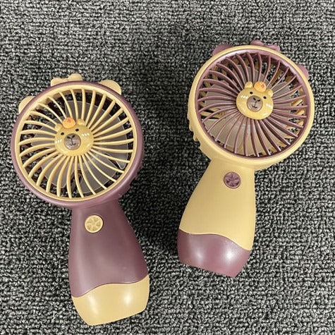 Unisex Portable Mini Hand Fan with Ergonomic Grip and USB Charging Function Bowlift