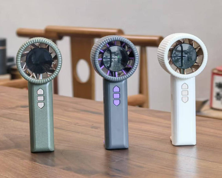 Unisex Portable Handheld Fan with Powerful Battery and Compact Design Bowlift