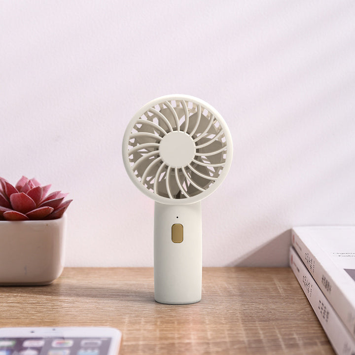 Compact Rechargeable Handheld Fan Bowlift