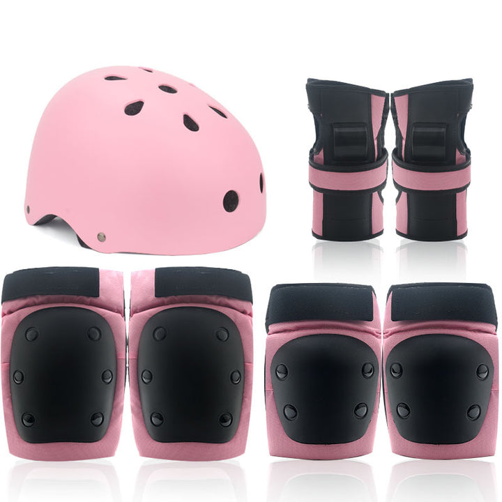Safety Skating Helmet and Protective Gear Set Bowlift