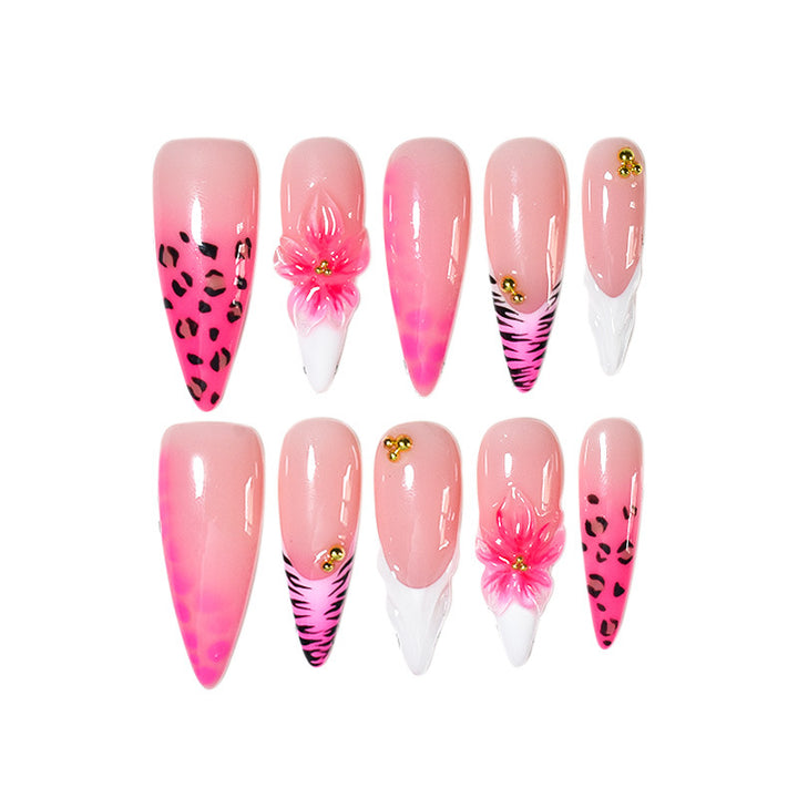 Premium Thematic Press-On Nail Set Bowlift