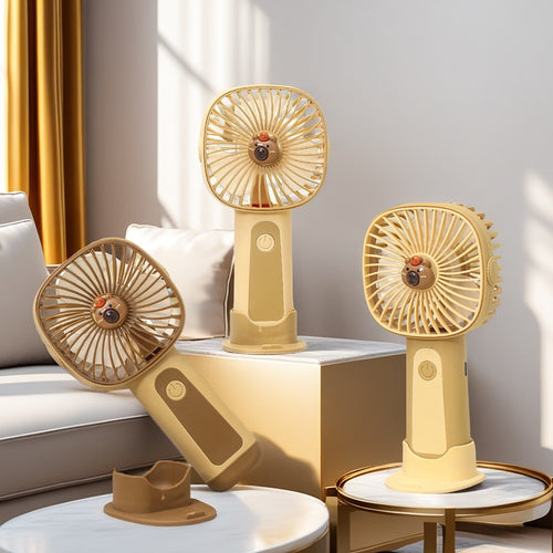 Portable table fan with flexible tilt adjustment Bowlift