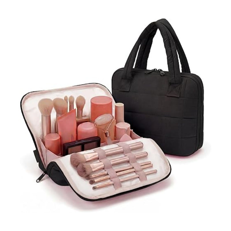 Cosmetic organizer with practical compartment system Bowlift