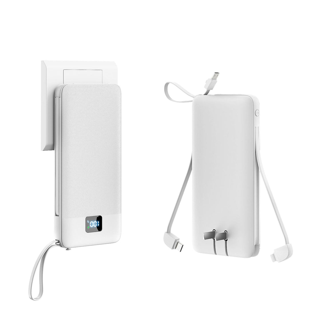 Powerbank with Integrated Socket Function and Smart Charging Bowlift