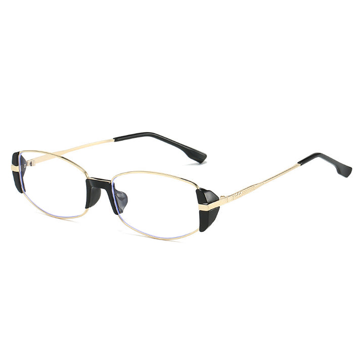 Ladies elegant correction glasses with high-quality metal frame and stylish accents Bowlift