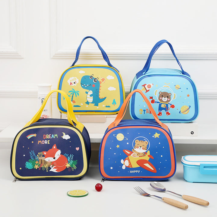 Insulated Fox-Themed Lunch Bag Bowlift
