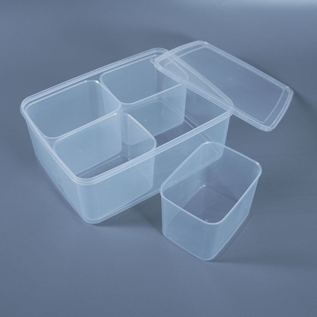 Transparent Modular Storage Containers Bowlift