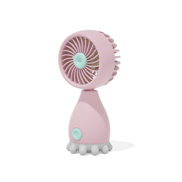 Unisex Handheld Fan with Flexible Tilt Angle Bowlift