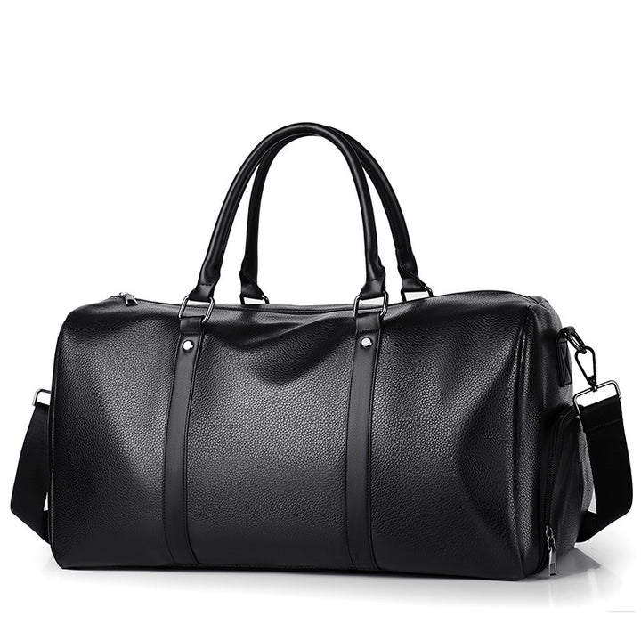 Premium Leather Travel Duffle Bowlift
