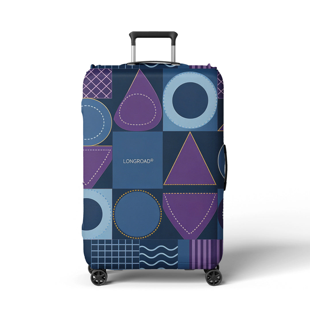 Ladies Luggage Protection with Modern Geometric Design Bowlift