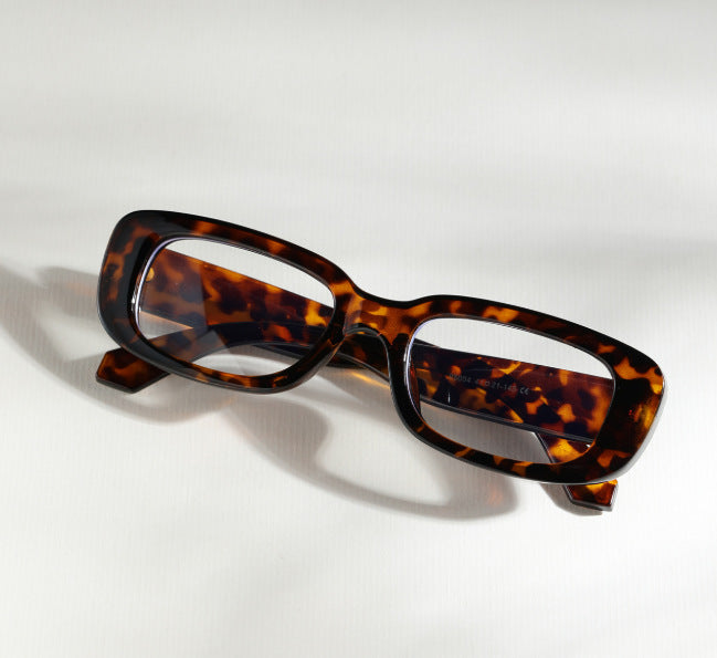Women's square glasses with modern acetate frame Bowlift