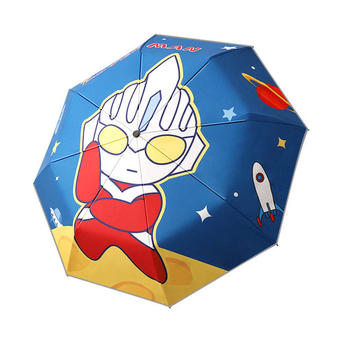 Women Children's Umbrella with Dinosaur Design Bowlift