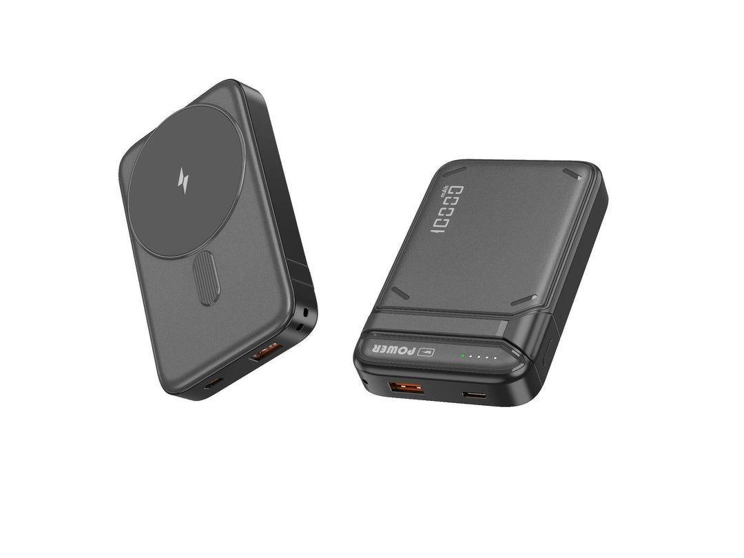 Wireless power bank with inductive fast charger and smart charging indicator Bowlift