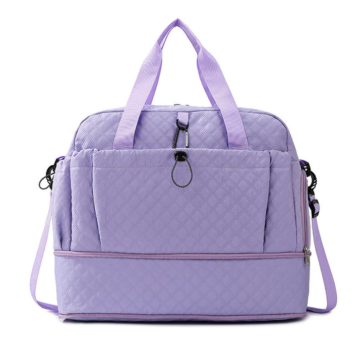 Quilted Multi-Functional Travel Tote