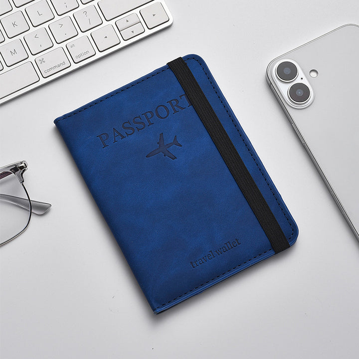 Leather Passport Holder Wallet Bowlift