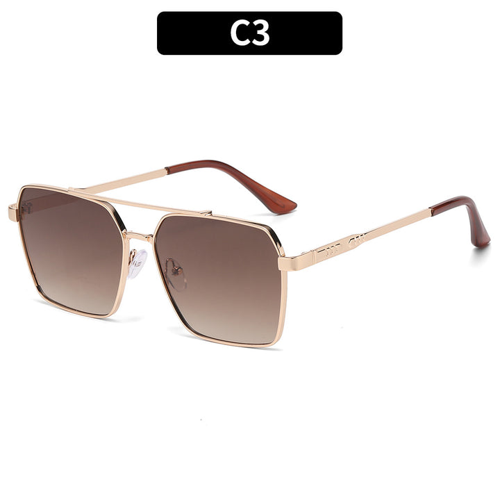 Sleek Oversized Square Sunglasses