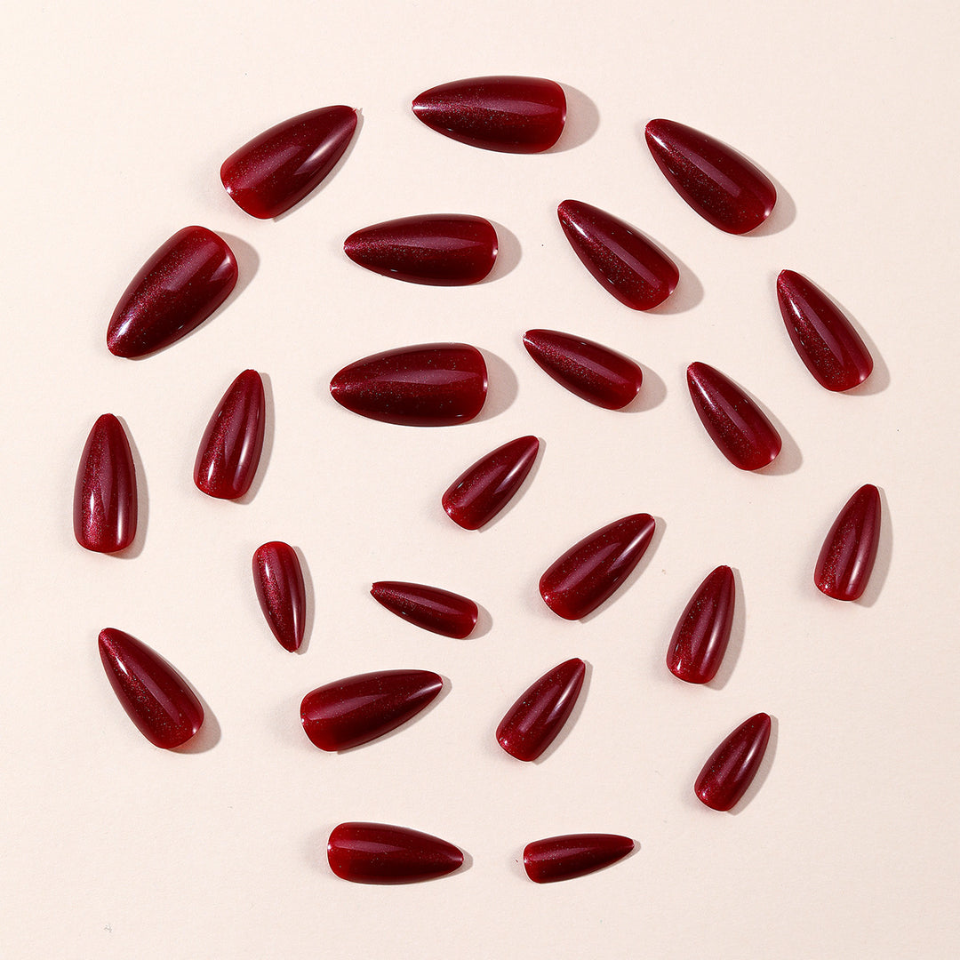 Glossy Stiletto Nail Extensions Bowlift 1789713427