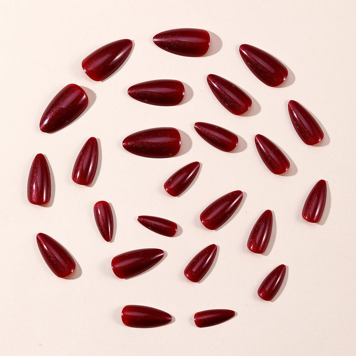 Glossy Stiletto Nail Extensions Bowlift 1789713427