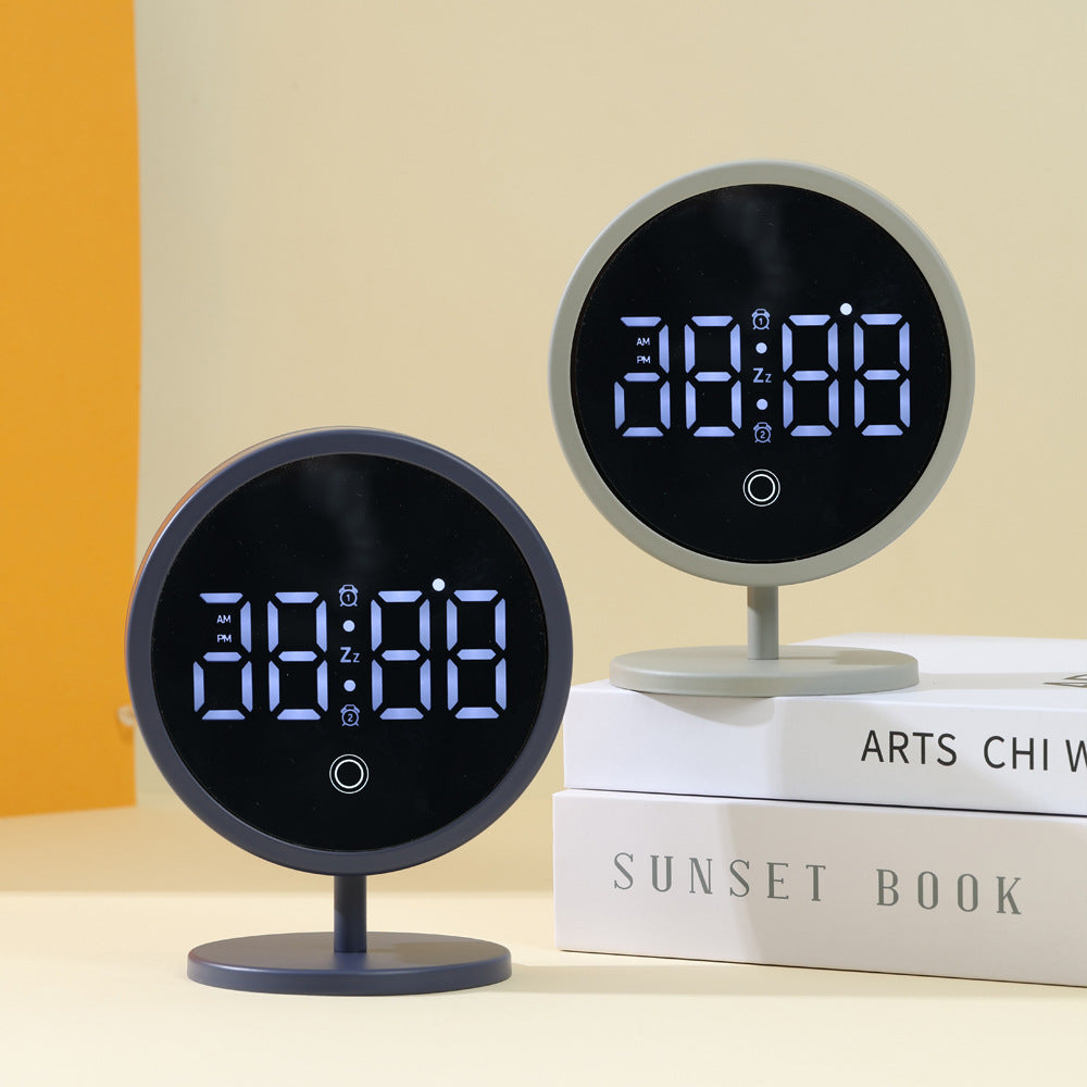 Digital LED Alarm Clock Bowlift