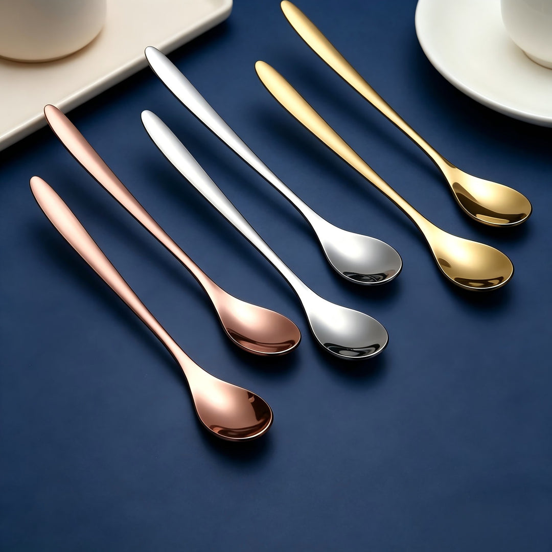 Elegant Dessert Spoon Made of High-Quality Stainless Steel Bowlift
