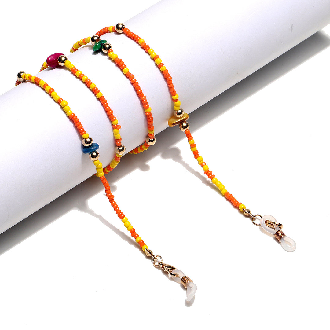 Decorative Beaded Eyewear Chain Bowlift
