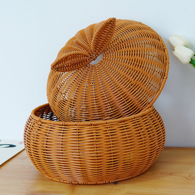 Women's Decorative Fruit Bowl made of Woven Material Bowlift