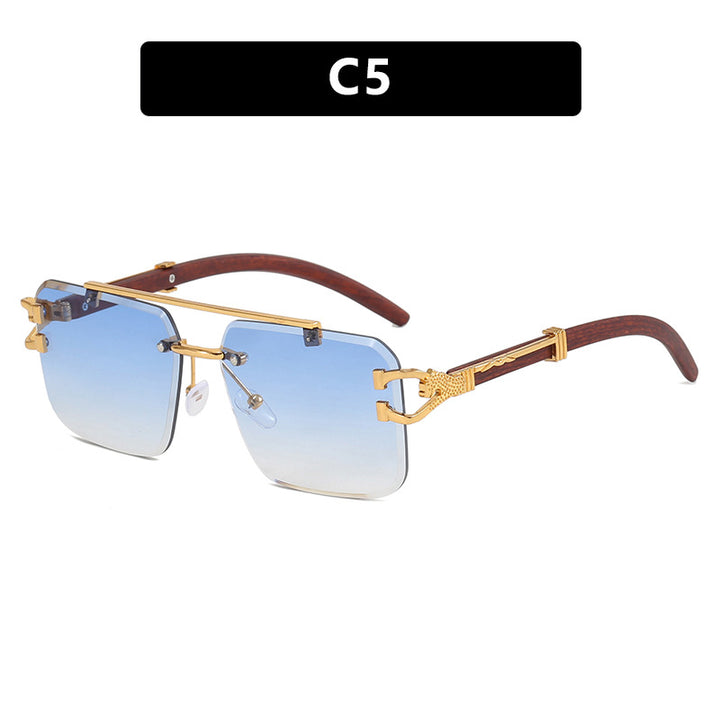 Women's fashionable glasses with innovative frame and luxurious wood detail Bowlift