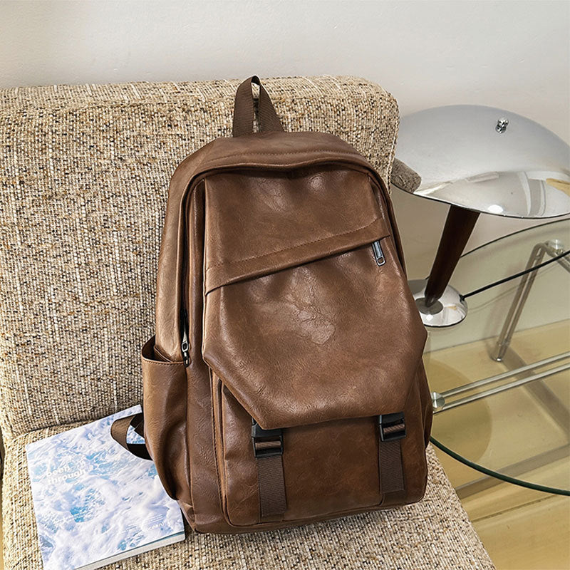 Urban Leather Backpack Bowlift