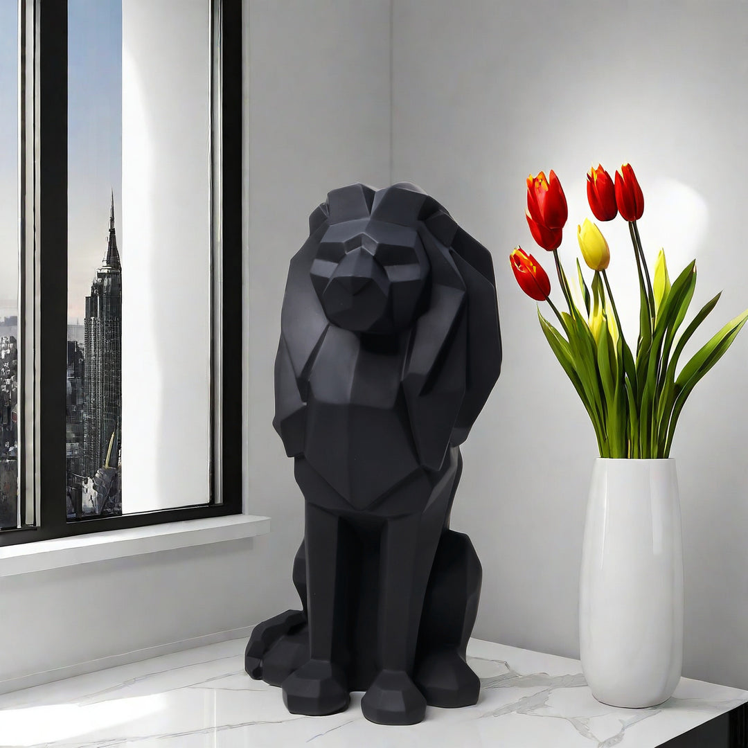 Decorative Lion Statue Bowlift