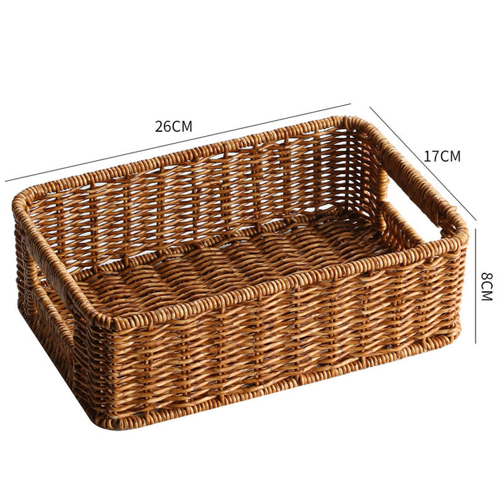 Home Storage Woven Tray Bowlift