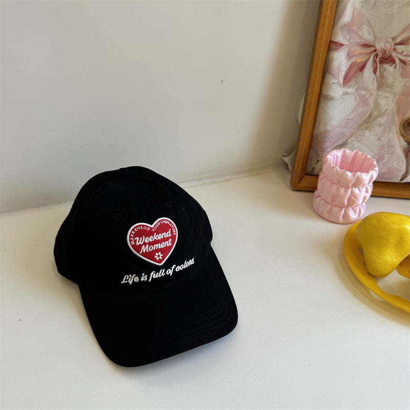 Women's Casual Embroidered Relaxed Baseball Cap Bowlift
