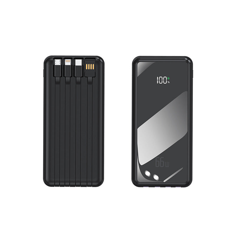 Ultra-slim power bank with multiple charging options Bowlift