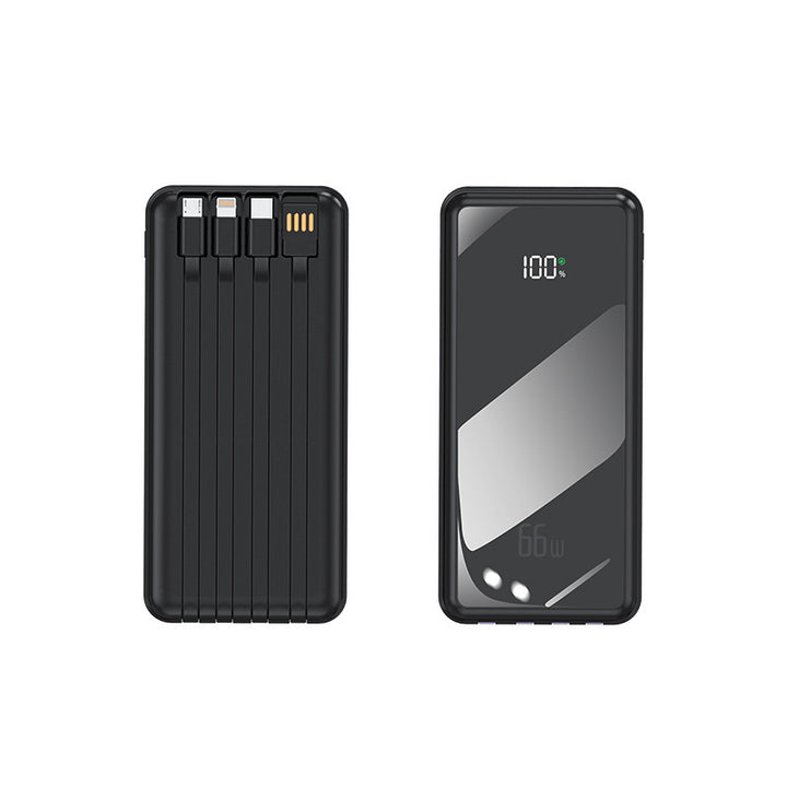Ultra-slim power bank with multiple charging options Bowlift