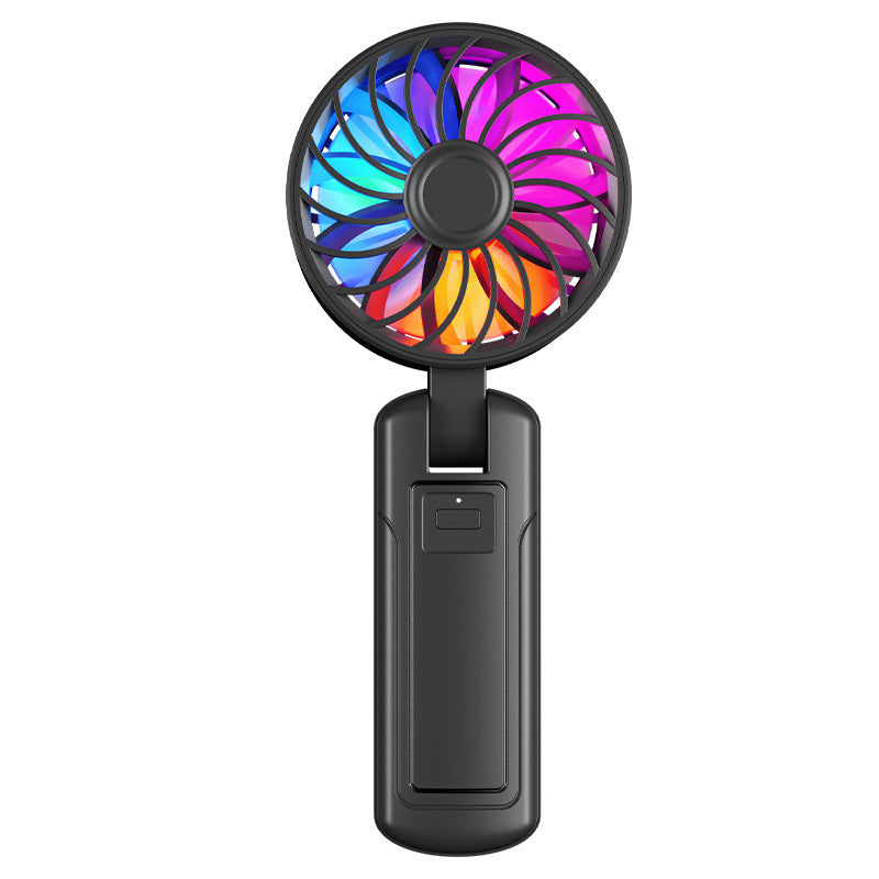 Women's wearable LED fan with ergonomic design Bowlift