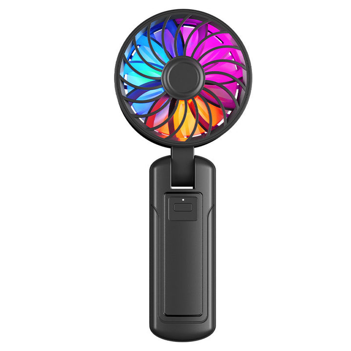 Women's wearable LED fan with ergonomic design Bowlift