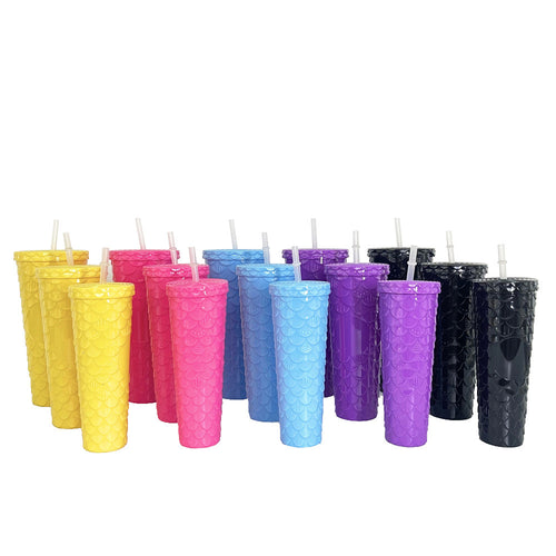 Ladies trendy drinking cups in wave pattern Bowlift