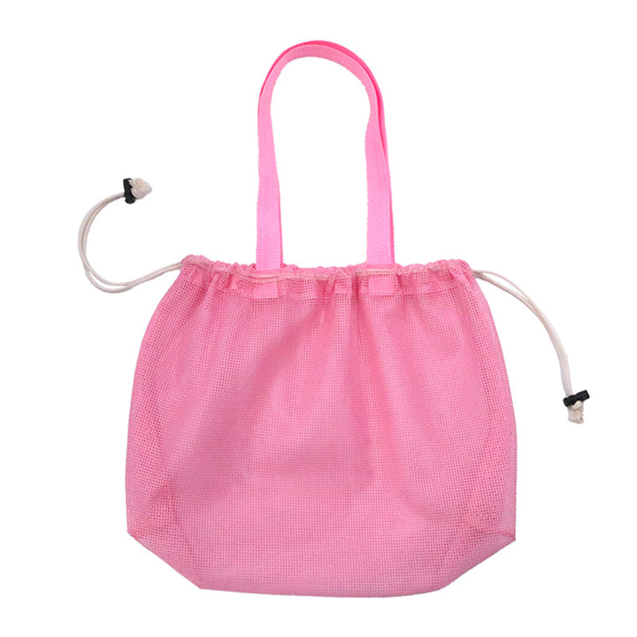 Practical mesh tote bag with drawstring Bowlift