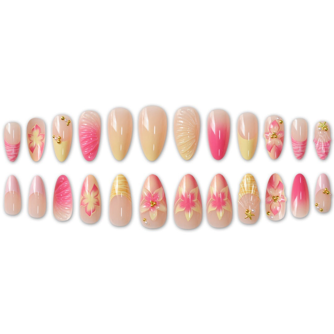 Elegant Floral Nail Art Extensions Bowlift 1787913880