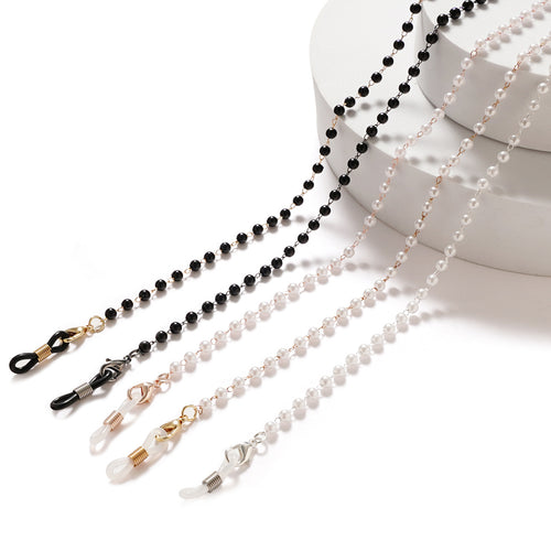 Elegant Beaded Eyewear Chain Bowlift