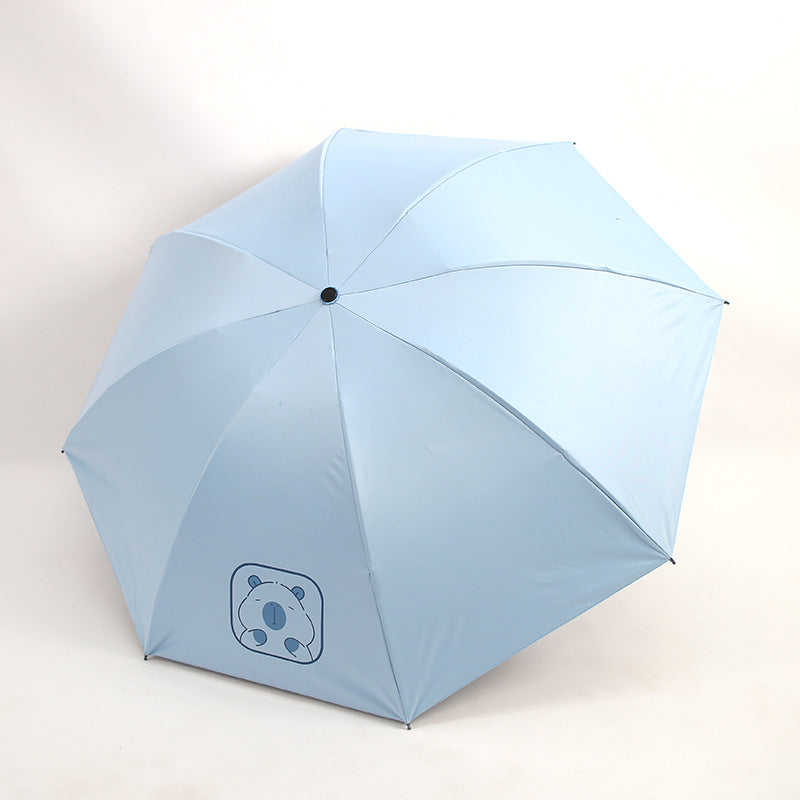 Ladies child-friendly umbrella with playful design Bowlift